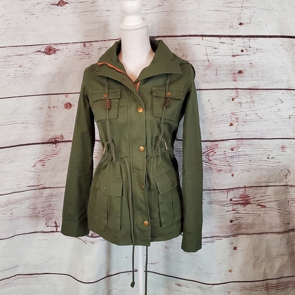 Market & Spruce Jackets & Blazers - Market & Spruce Army Jacket Size Small